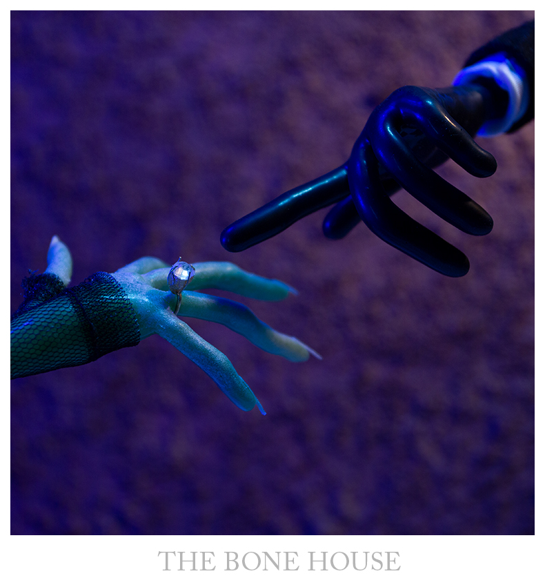 Stop motion hands: The Bone House